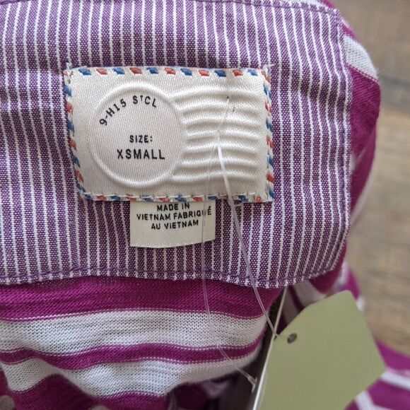 Anthropologie Postmark stripe long sleeve shirt - Picture 10 of 11